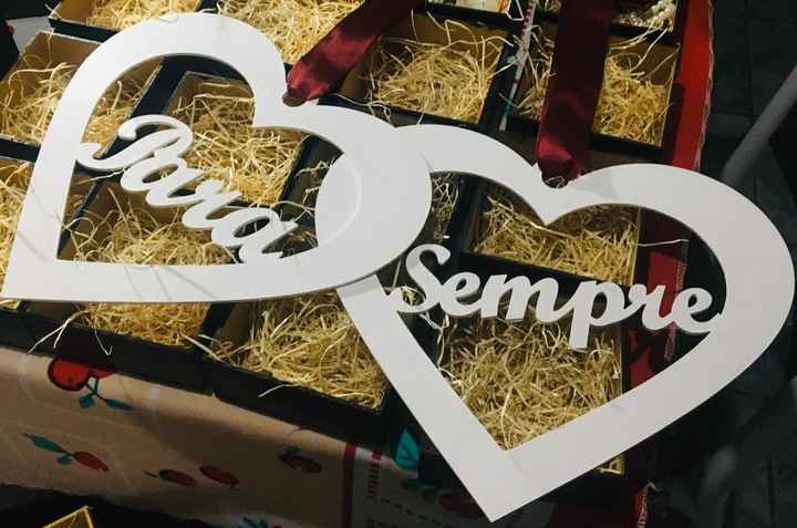 Diy - Placa para as cadeiras dos noivos - 2