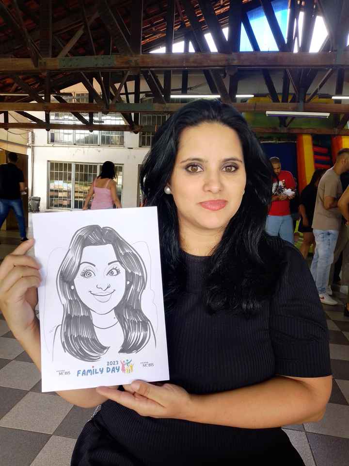 o que acham de caricatura na festa? - 1