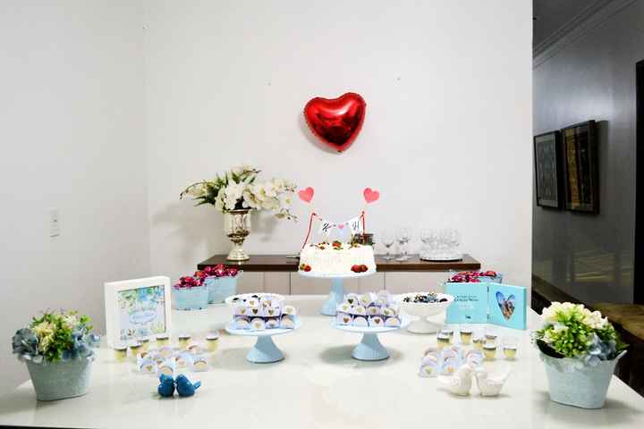 NOSSA DECOR NOIVADO - feita por mim, cada pequeno detalhe.