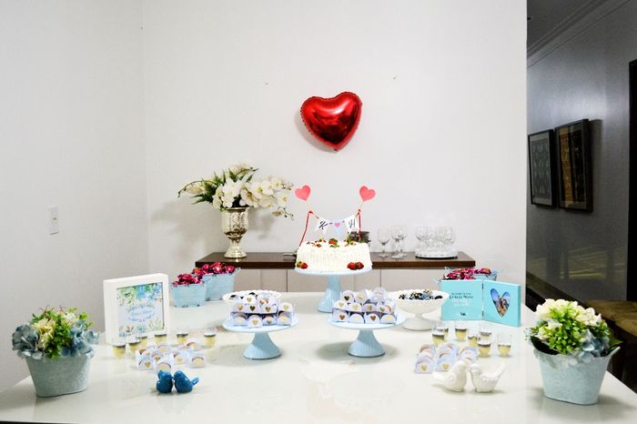 NOSSA DECOR NOIVADO - feita por mim, cada pequeno detalhe.