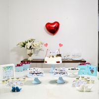 NOSSA DECOR NOIVADO - feita por mim, cada pequeno detalhe.