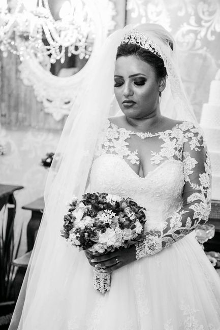 noiva black and white