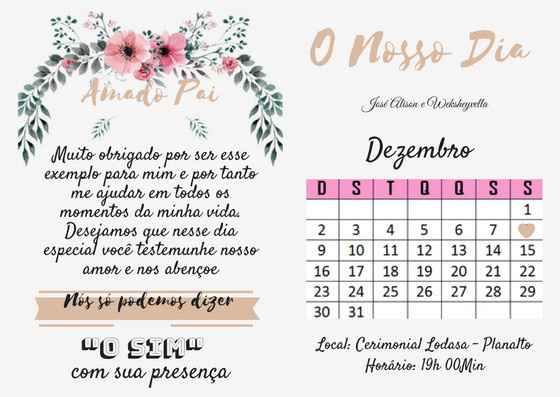 Convite do Pai