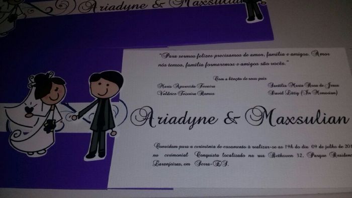 Meus convites diy - 2