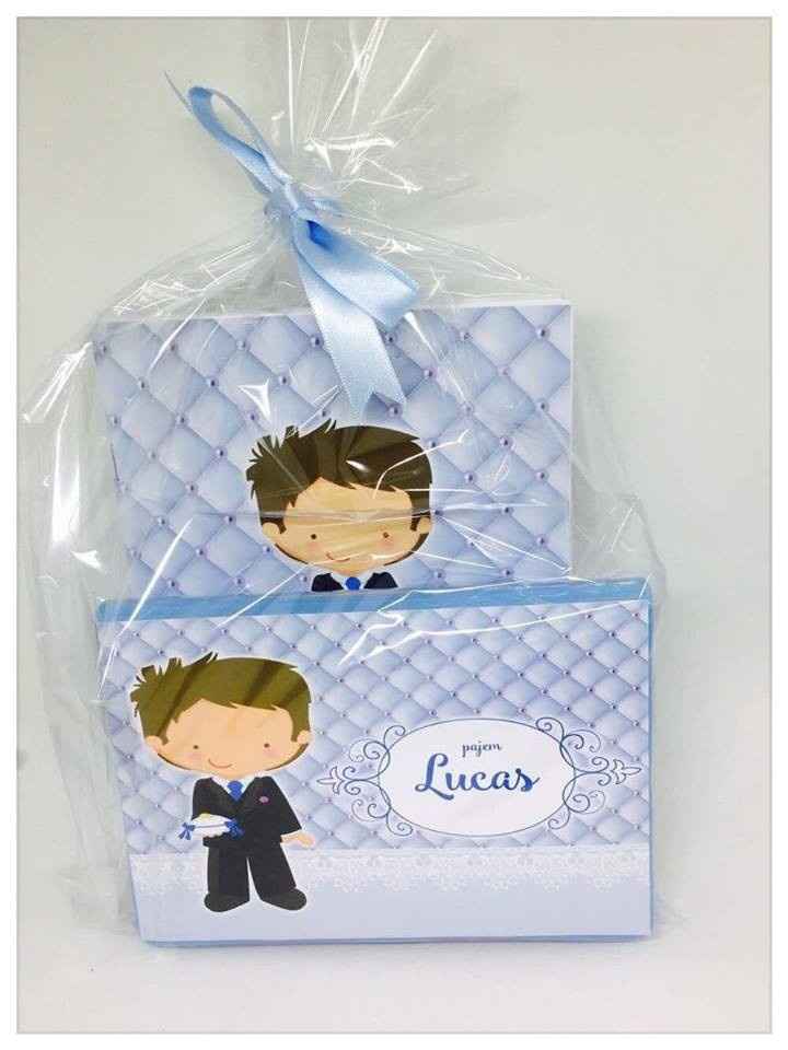 Kit livrinho + estojo pajem 