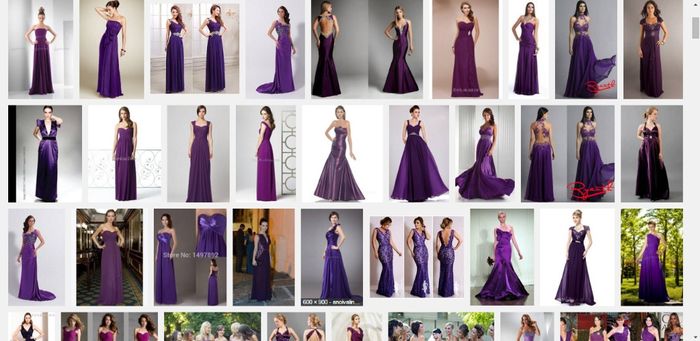 VESTIDOS ROXO