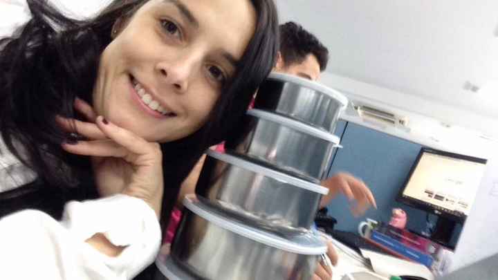 selfie com os potinho tudo