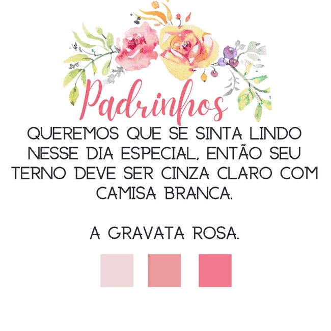 Meu manual dos padrinhos/madrinhas. 8