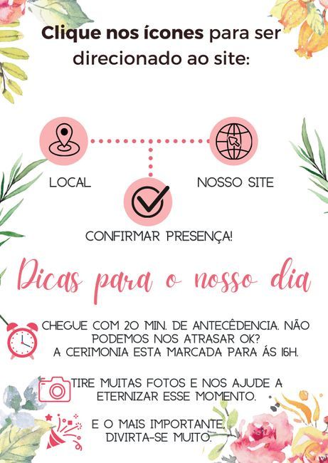 Qual desses convites você usaria? 2