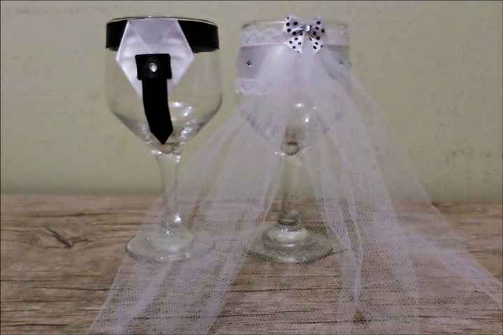 Minhas taças de noivos *-*