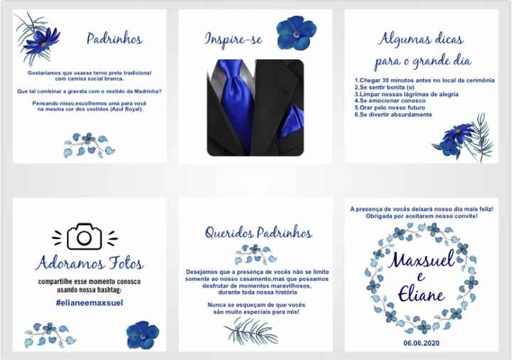 Convite para os Padrinhos - 3