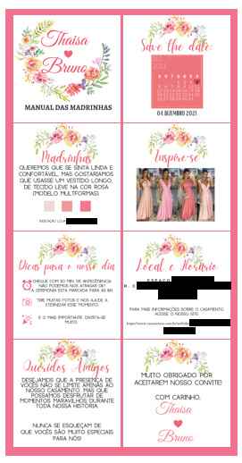 Meu manual dos padrinhos/madrinhas. - 1