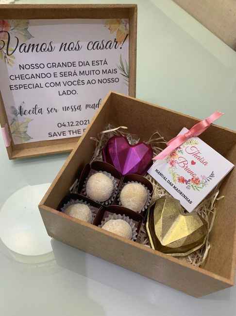 Convite dos padrinhos 🙈 - 2