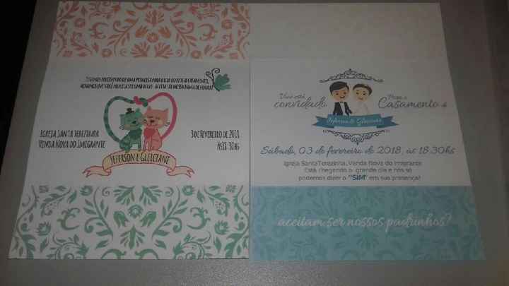 Convites padrinhos e daminhas #vemver - 1