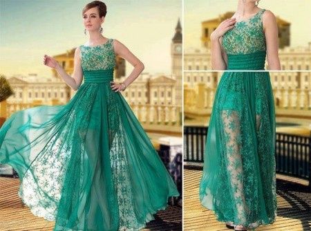 VESTIDO VERDE