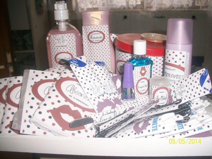 KIT TOALETE DAS MENINAS!!!
