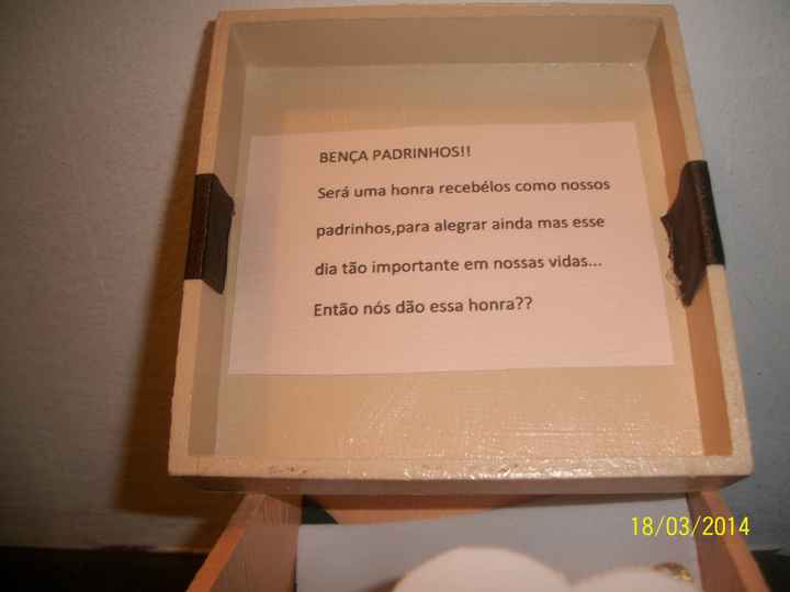 CONVITES DOS MEUS PADRINHOS!!