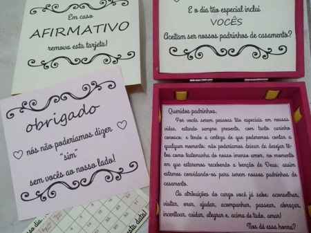 Convite dos padrinhos - 1