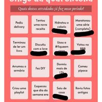 Bingo da quarentena: quem se atreve? #NoivasEmCasa - 1