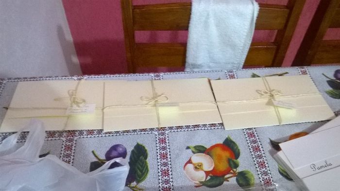 meu  convite diy finalizado