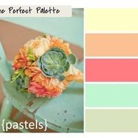 Coral e menta