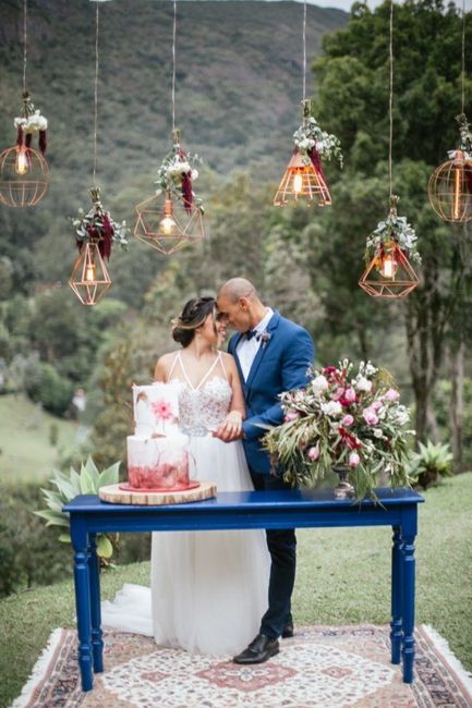 Roupa do noivo / Decoração - Azul 💙 1