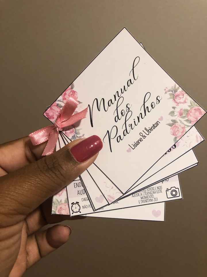 Manual dos Padrinhos ❤️ - 2