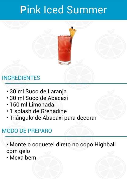 Drinks com e sem álcool.. - 5