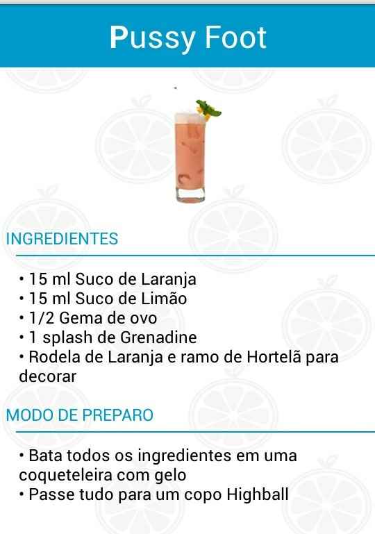 Drinks com e sem álcool.. - 6