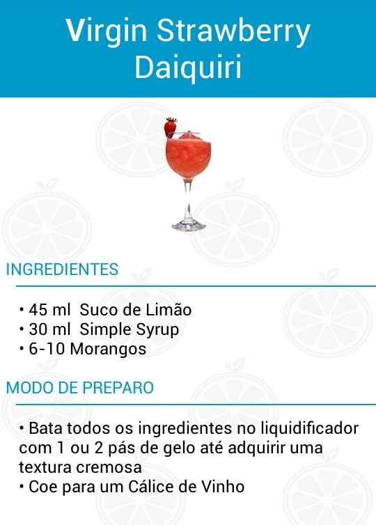 Drinks com e sem álcool.. - 7