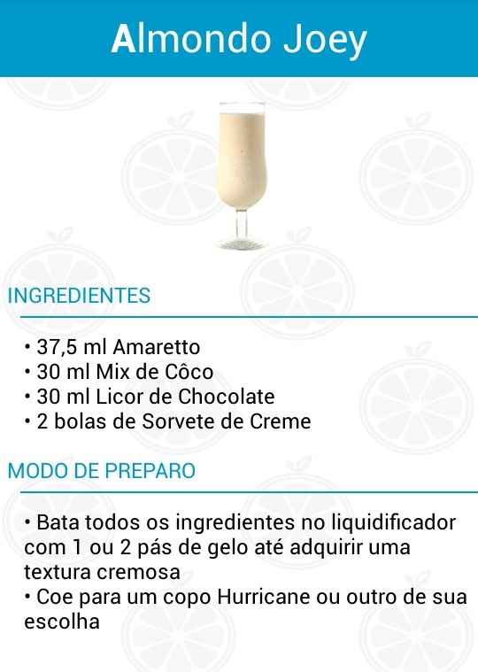 Drinks com e sem álcool.. - 8