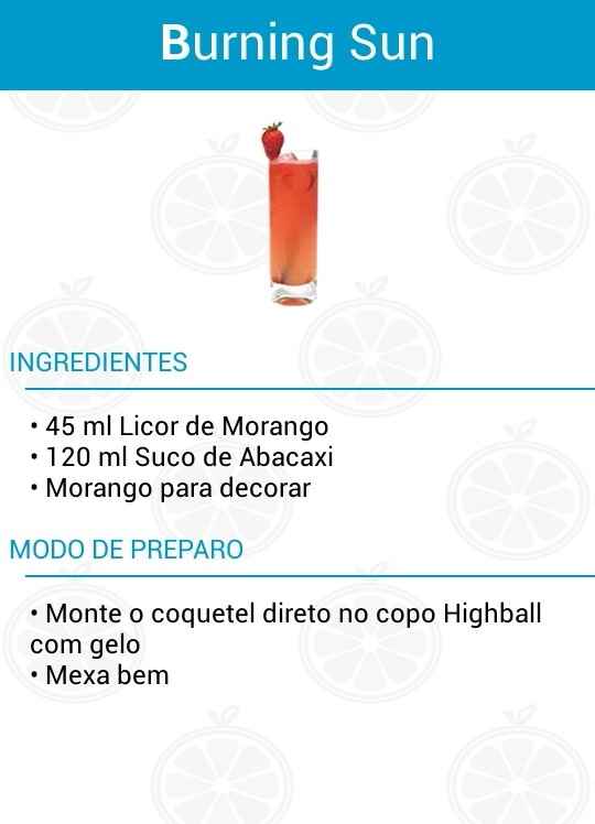 Drinks com e sem álcool.. - 11