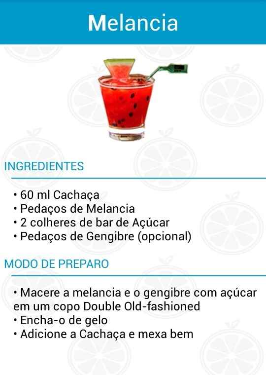 Drinks com e sem álcool.. - 14