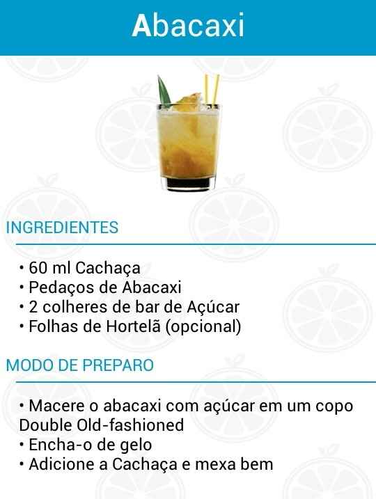 Drinks com e sem álcool.. - 15