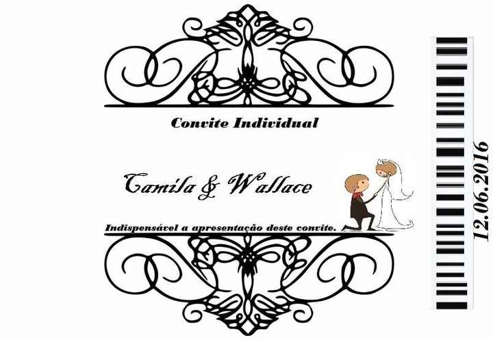 convite individual