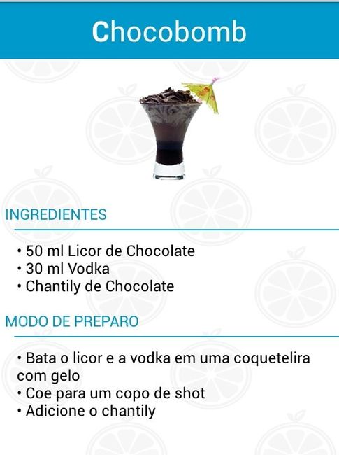 Drinks com e sem álcool.. - 9