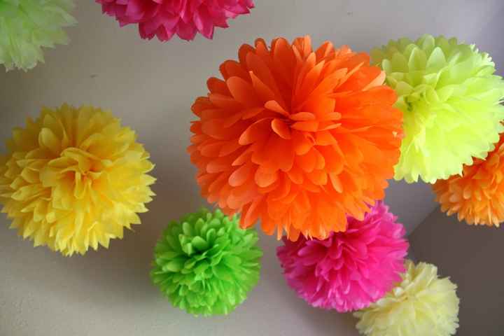 Pompons de Seda