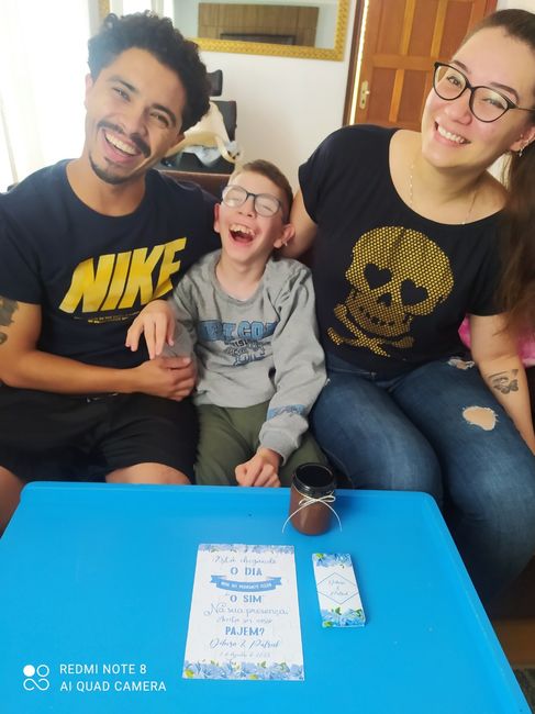 Convite dos pajens e daminhas 2