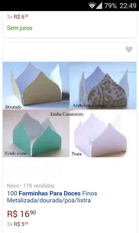 Forminhas o olho da cara, rsrs :o - 4