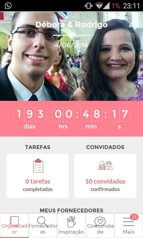 Quanto tempo falta ? - 1