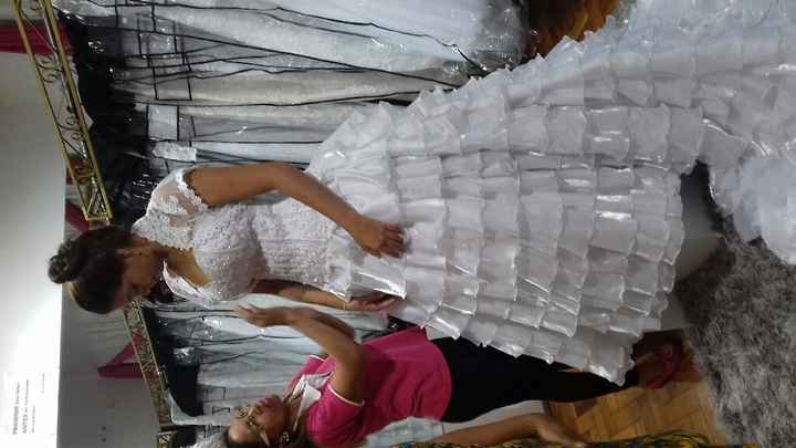 Minha primeira prova de vestido - 2