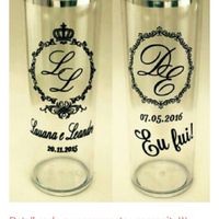 Lembranças p convidados - aromatizador ou copos personalizados?! - 3
