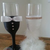 Taças decoradas
