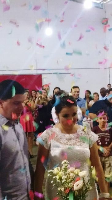 Final da bênção do padre