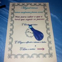 Convite pajem e daminha diy - 2