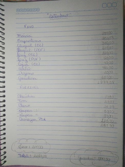  Como economizar? Fiz uma "planilha financeira" - 3