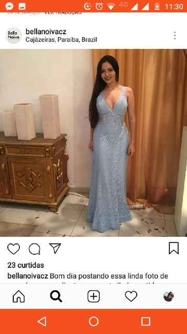 Neura com a cor dos vestidos das madrinhas - 3