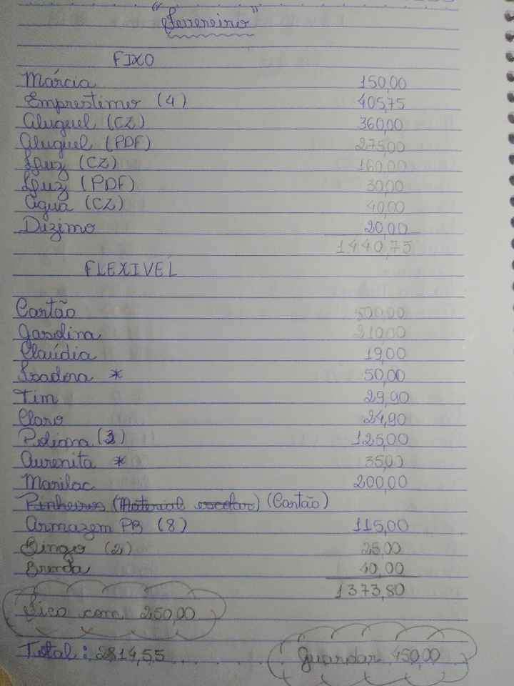  Como economizar? Fiz uma "planilha financeira" - 1