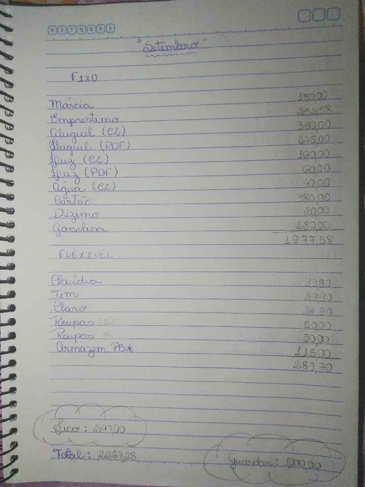  Como economizar? Fiz uma "planilha financeira" - 3