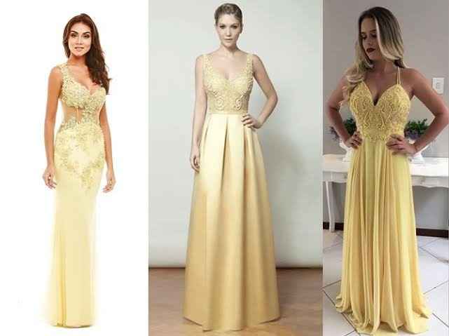 Neura com a cor dos vestidos das madrinhas - 2